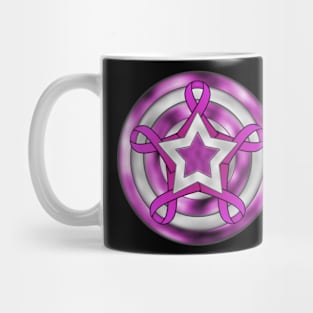 Breast Cancer Cap Shield Mug